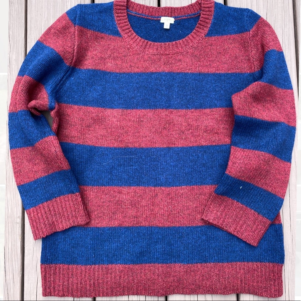 J. Crew 100% lamb’s wool sweater size M
